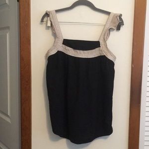 Black Reef Top with tied back